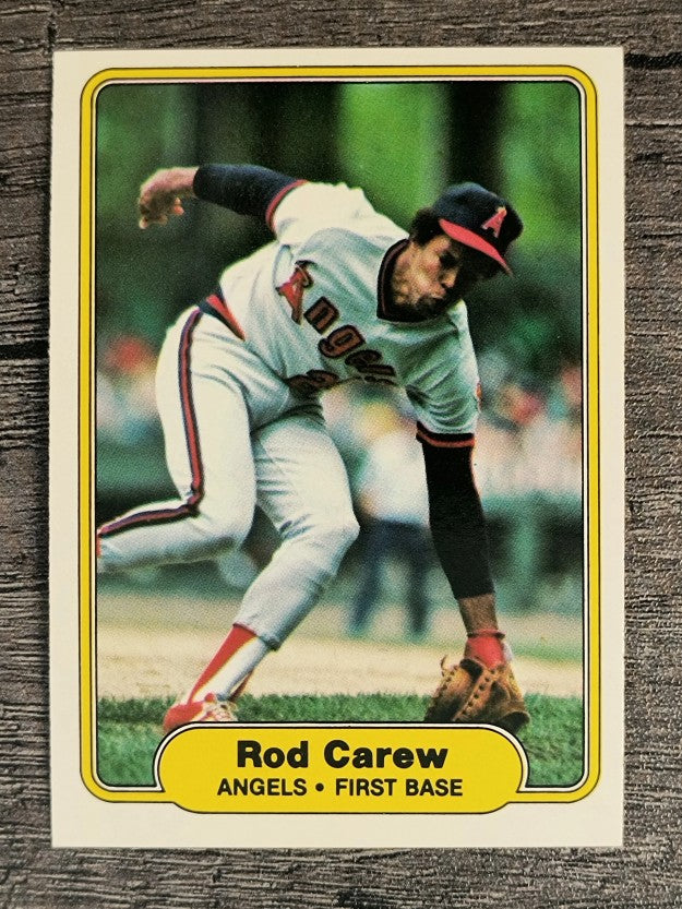 1982 Fleer #455 Rod Carew