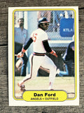 1982 Fleer #458 Dan Ford