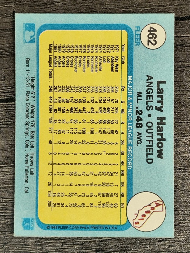 1982 Fleer #462 Larry Harlow