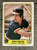 1982 Fleer #463 John Harris