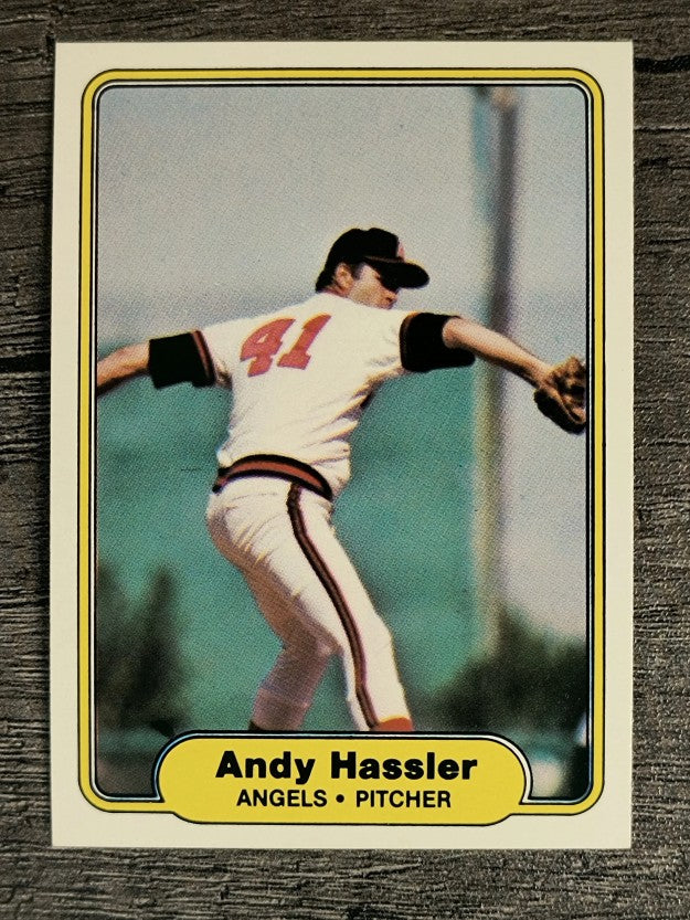 1982 Fleer #464 Andy Hassler