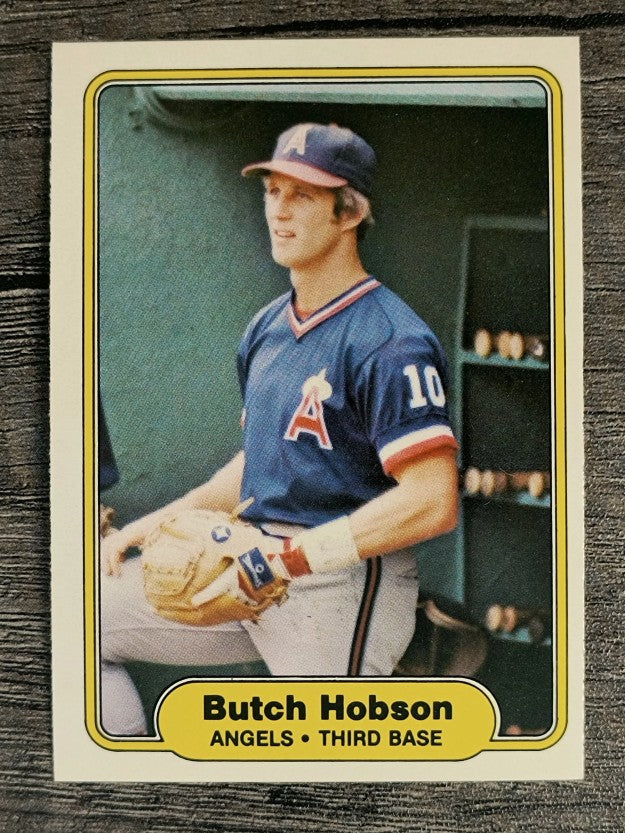 1982 Fleer #465 Butch Hobson