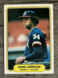 1982 Fleer #466 Jesse Jefferson