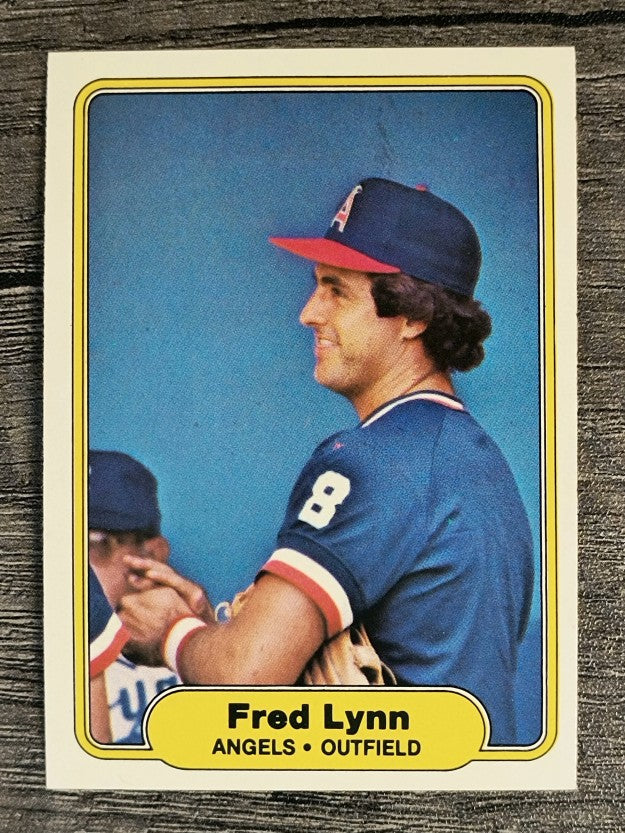 1982 Fleer #468 Fred Lynn