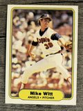 1982 Fleer #473 Mike Witt