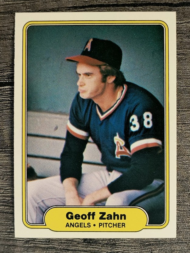 1982 Fleer #474 Geoff Zahn