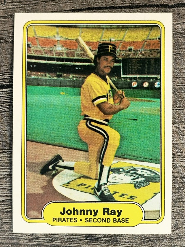 1982 Fleer #492 Johnny Ray RC