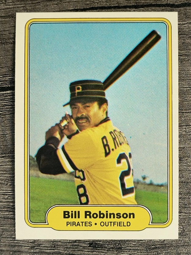 1982 Fleer #494 Bill Robinson
