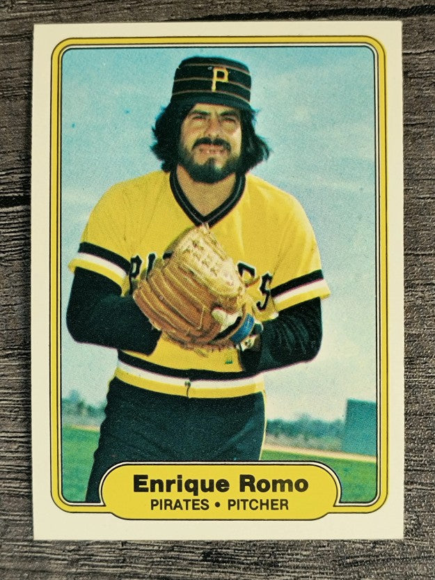 1982 Fleer #496 Enrique Romo