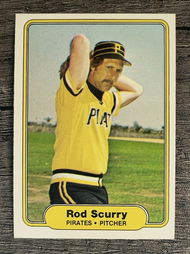 1982 Fleer #497 Rod Scurry