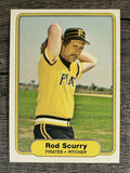 1982 Fleer #497 Rod Scurry