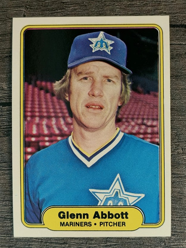 1982 Fleer #502 Glenn Abbott