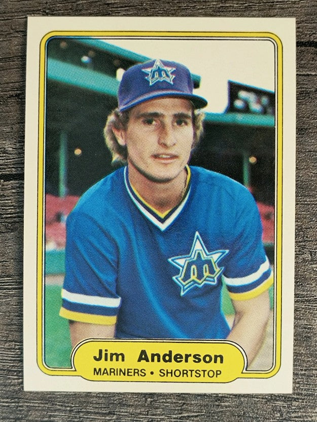 1982 Fleer #503 Jim Anderson