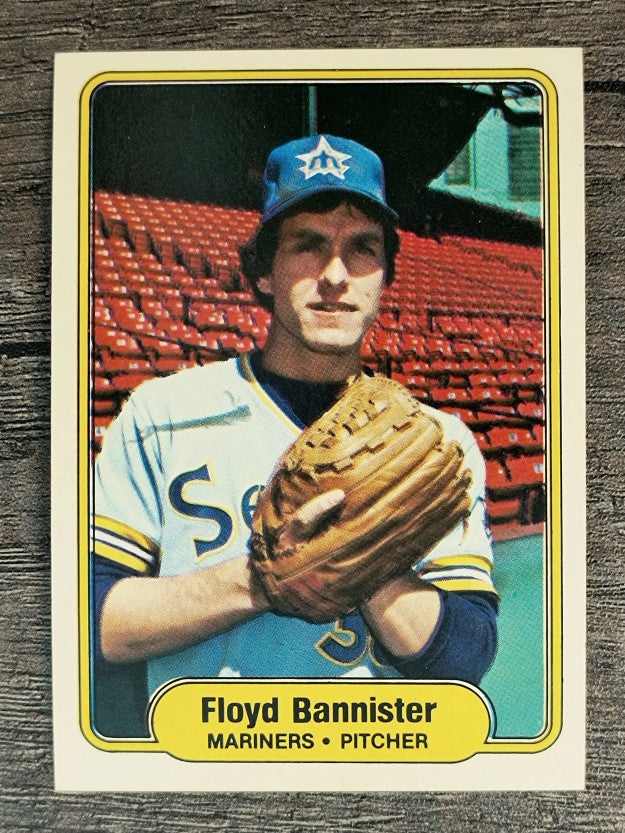 1982 Fleer #504 Floyd Bannister
