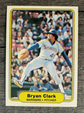 1982 Fleer #507 Bryan Clark RC