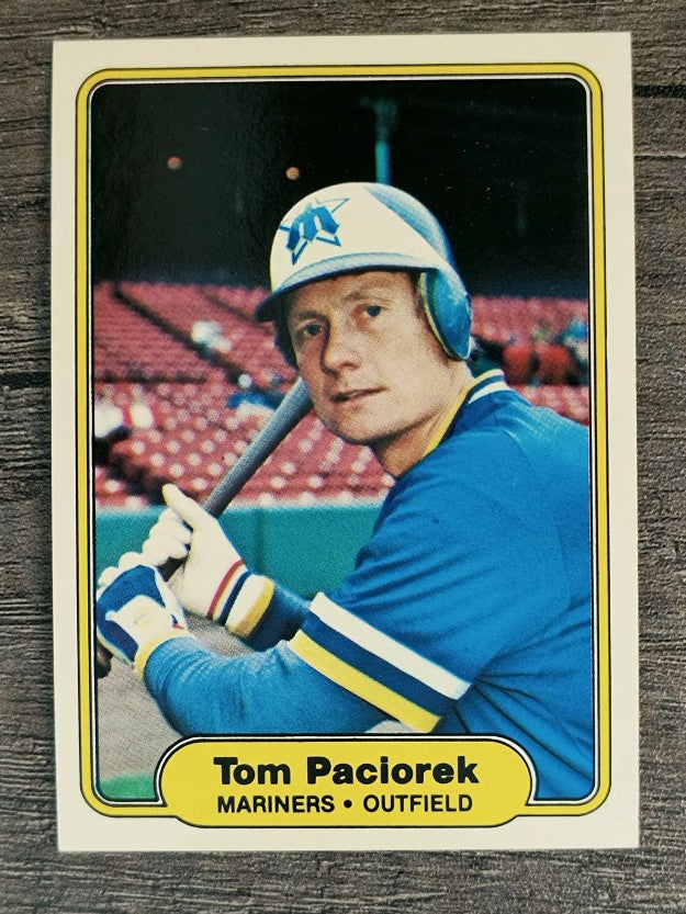 1982 Fleer #514 Tom Paciorek