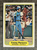 1982 Fleer #515 Casey Parsons