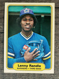 1982 Fleer #516 Lenny Randle