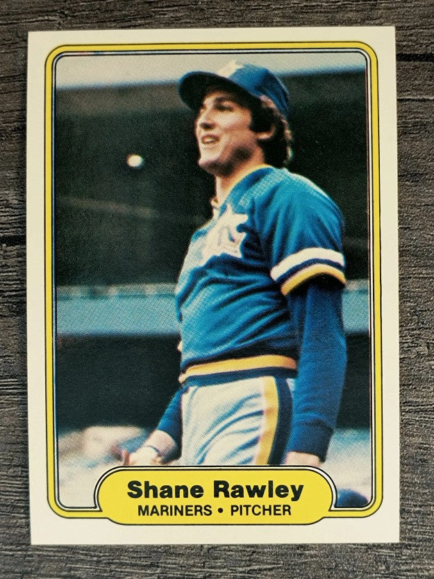 1982 Fleer #517 Shane Rawley