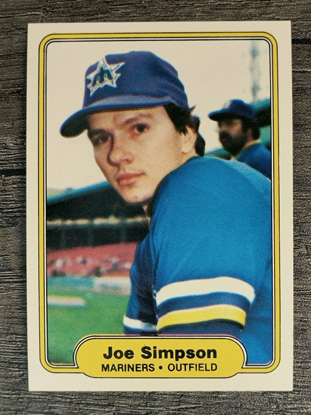 1982 Fleer #518 Joe Simpson