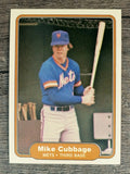 1982 Fleer #523 Mike Cubbage