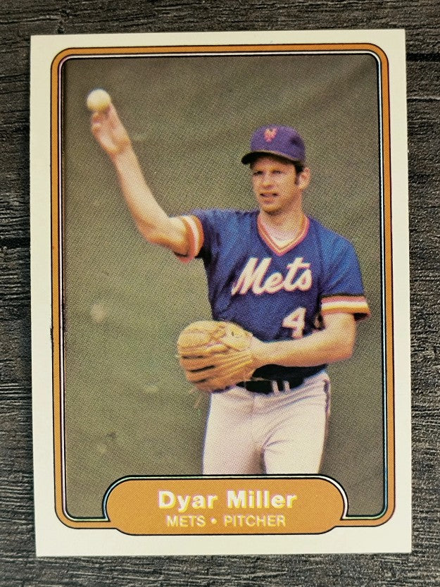 1982 Fleer #534 Dyar Miller