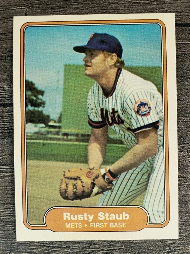 1982 Fleer #536 Rusty Staub
