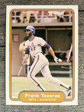 1982 Fleer #539 Frank Taveras