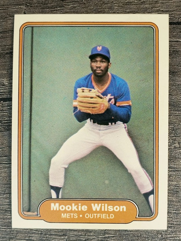 1982 Fleer #542 Mookie Wilson
