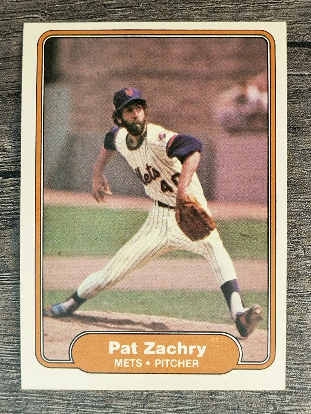 1982 Fleer #544 Pat Zachry
