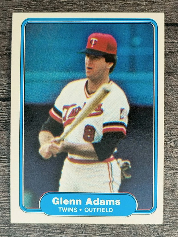 1982 Fleer #545 Glenn Adams