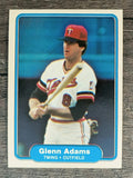 1982 Fleer #545 Glenn Adams