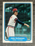 1982 Fleer #547 John Verhoeven