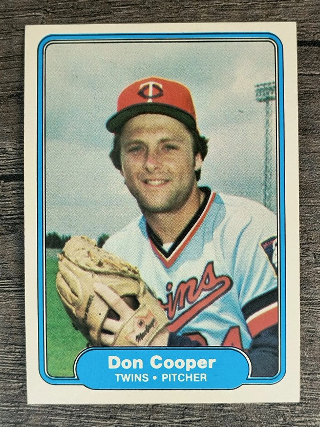 1982 Fleer #550 Don Cooper