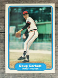 1982 Fleer #551 Doug Corbett