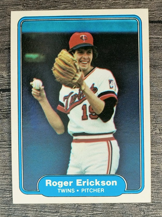 1982 Fleer #553 Roger Erickson
