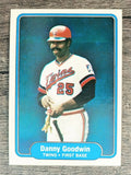 1982 Fleer #554 Danny Goodwin