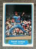 1982 Fleer #555B Darrell Jackson/Red cap with T