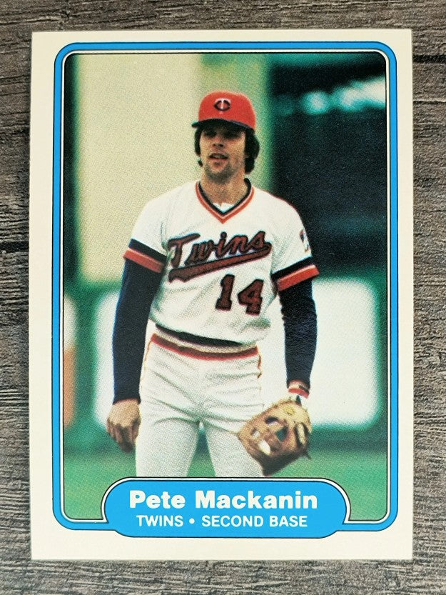1982 Fleer #556 Pete Mackanin