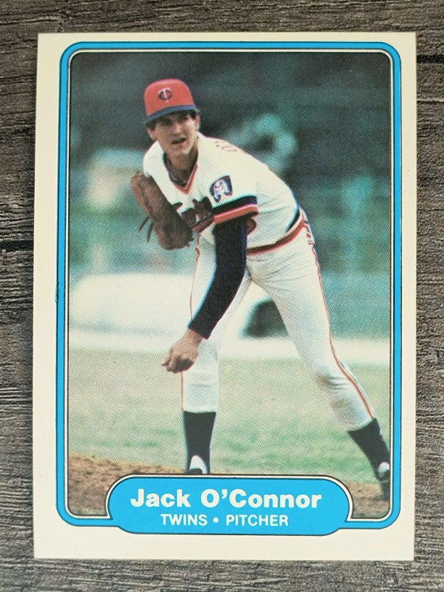 1982 Fleer #557 Jack O'Connor