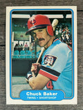 1982 Fleer #561 Chuck Baker