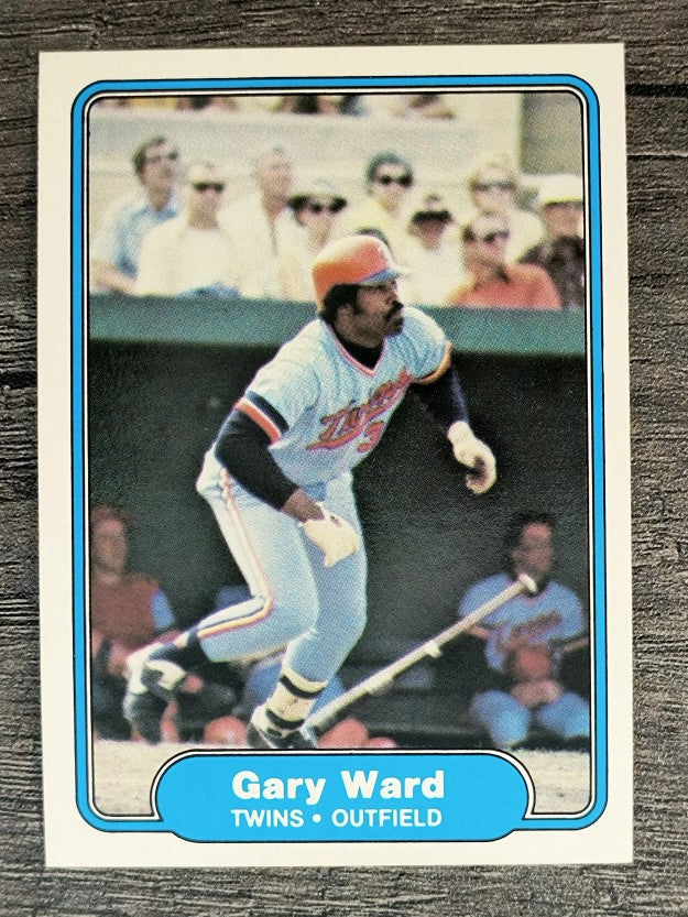 1982 Fleer #562 Gary Ward