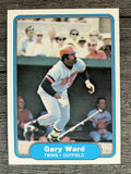 1982 Fleer #562 Gary Ward