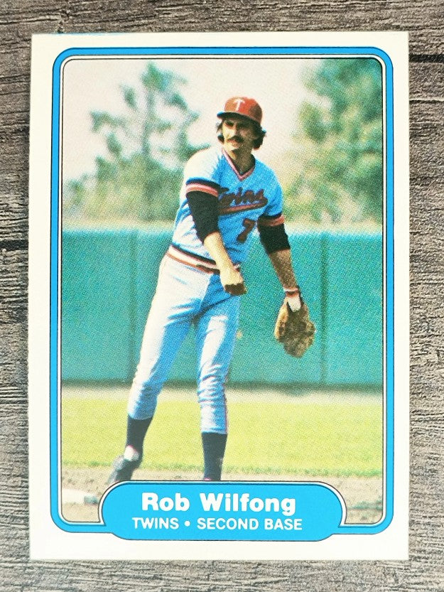 1982 Fleer #563 Rob Wilfong