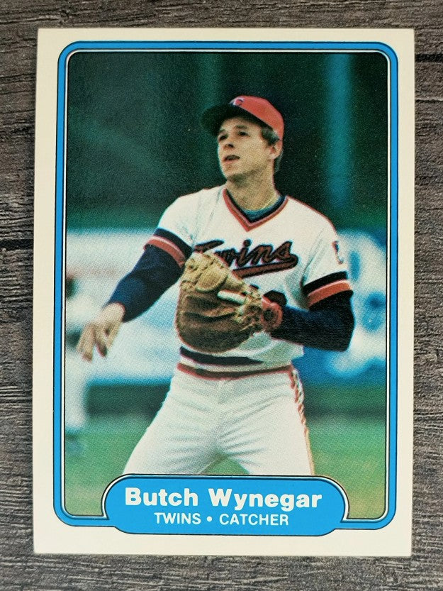 1982 Fleer #565 Butch Wynegar
