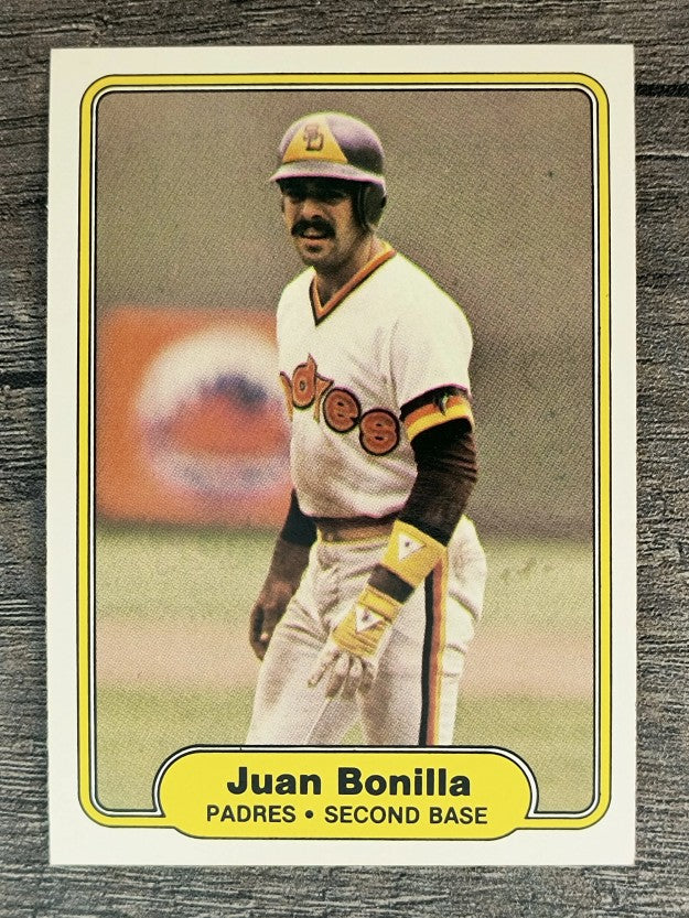 1982 Fleer #567 Juan Bonilla RC