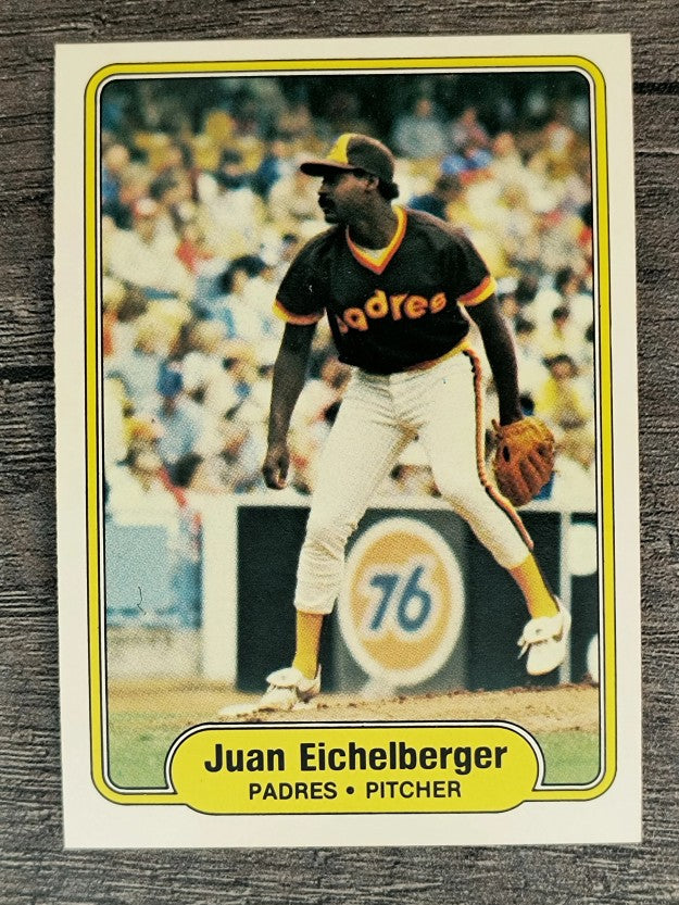 1982 Fleer #570 Juan Eichelberger