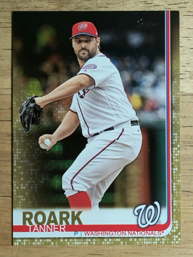 2019 Topps Gold #301 Tanner Roark