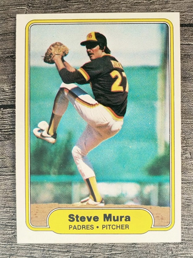1982 Fleer #578 Steve Mura