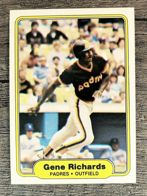 1982 Fleer #580 Gene Richards